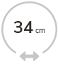 length 34 centimeters